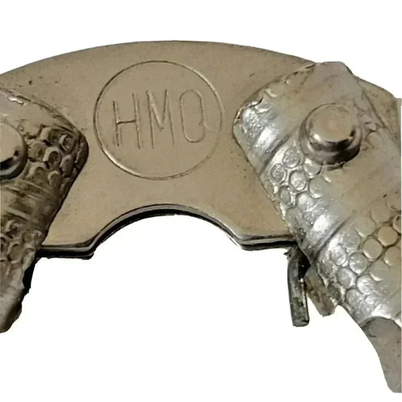 2 Vintage HMO Metal Nut Cracker Tool 5” Long Nut Cracking Nutcracker - Picture 2 of 2